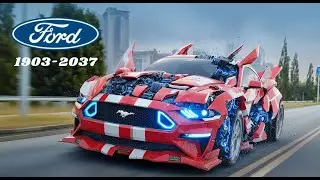 Ford Cars Evolution (1903 - 2037) | ft. Ford bronco, Ford Maverick etc.