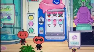 Toca Life World *Frozen Yoghurt Machine*🍧#tocaboca#tocalifeworld