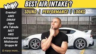 +20 AIR INTAKES Compared! // MKV (A90) Toyota GR SUPRA