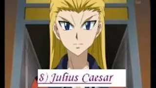 The List of all 10 Legend Bladers With Their Pics! ( Beyblade 4D)