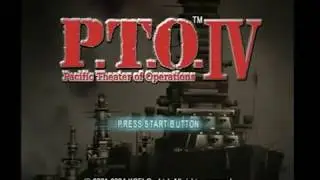 P.T.O. IV Pacific Theatre of Operations PS2 Gameplay (KOEI)