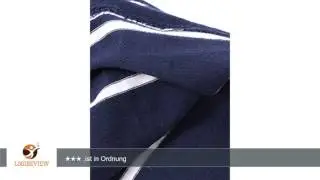 EJY Frauen Mode Royal Blue Stripe &auml;rmellose Kleider sexy Mid Verbandkleid Strandkleid |