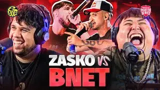 ZASKO EN UN BUEN D&Iacute;A FINIQUITA A BNET EN SU REGRESO! - Reacci&oacute;n a BNET vs ZASKO - FMS Esp - EYOU TV