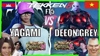 T8 🔥 YAGAMI (Low Ranked Miary Zo) vs DEEON GREY (Low Ranked Jack-8) 🔥 Tekken 8 Noob Gameplay