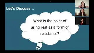 Rest Is Resistance Facilitation Training
