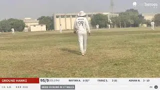 Live Cricket Match | Masters cricket club (MCC) vs Ground Hawks | 28-Jan-24 07:44 AM 18 overs | Rehm