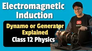 Dynamo or Generator Explained | Class 12 Physics Chapter 6 | Working, Principle and Diagram Tutorial