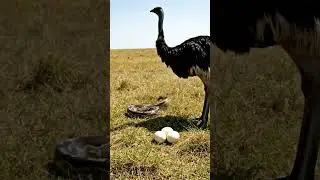Brave Bird Defeats Slithering Menace