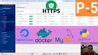 DigitalOcean: Docker MySQL Portainer phpMyadmin Flask App with Python all in Docker - Part 5