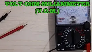 VOLT-OHM-MILLIAMMETER (V.O.M.) ANALOG MULTIMETER (SAMWA YX 360TRN)
