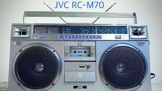 Boombox JVC RC-M70 (the king of many boomboxes)