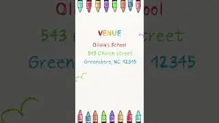 Preschool Graduation Video Invitation with RSVP Tracking - Class of 2025