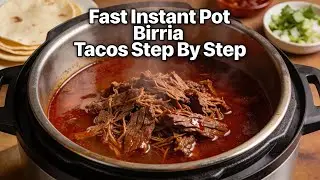 Fast Instant Pot Birria Tacos Cooking Guide Step By Step