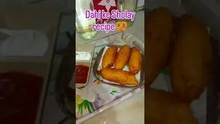Crispy Dahi Ke Sholay 😋🔥 | Party Snack Recipe 🧀 #DahiKeSholay #PartySnacks #EasyRecipe #Shorts