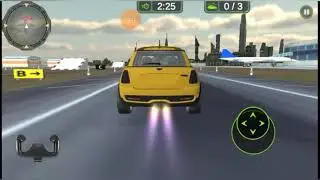 Flying car shooting 3D review games,летающий автомобиль обзор 3D игры