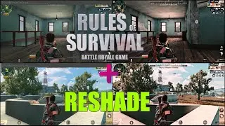 RULES OF SURVIVAL PC | MEJORA DE TEXTURAS CON RESHADE | TUTORIAL
