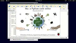 Linux Debian 11 mu code editor pygame zero battle city