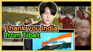Korean Reacts to the 【Thank you India】 from Tibet! | Norbu Samphel