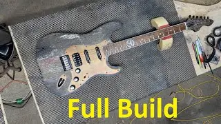 Oscar 2 Full Build | Custom Guitar From Old Barn Door