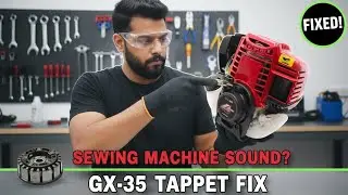 Honda Gx-35 tappet and clutch fix DIY 