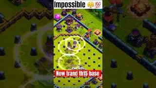 Super archer + battle blimp || impossible base challenge || #coc || @ClashOfClans