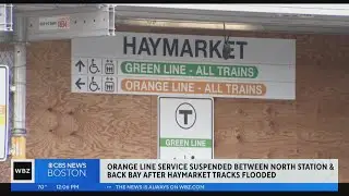 Orange Line service partially suspended after Haymarket tracks flood