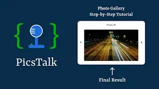 PIcsTalk Weekly: Easy Photo Gallery Design Tutorial With Figma #figma