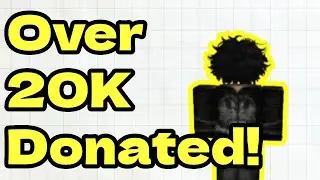 Doing mini games for robux in roblox pls donate (FINLEY and LIMEHEAD)!