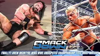 FINALLY!! DREW MCINTYRE WINS WWE UNDISPUTED CHAMPIONSHIP TITLE AGAINST CODY RHODES MUST WATCH!!