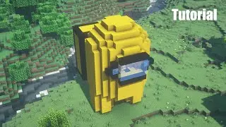 Minecraft : How to Build Among Us House in Minecraft