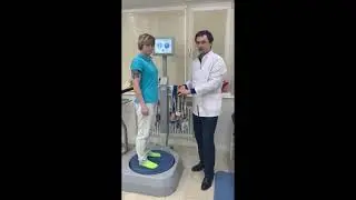 Стабилометрия коленного сустава на стабилоплатформе