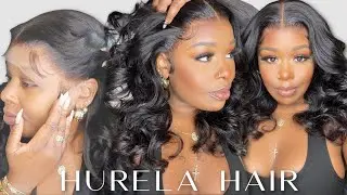 THE BEST BODY WAVE WIG EVER! 😍 PERFECT CLASSY GLAM BEGINNER FRIENDLY UNIT! WOW HAIRLINE! HURELA HAIR