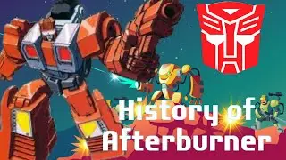 History of Transformers Afterburner Technobot 