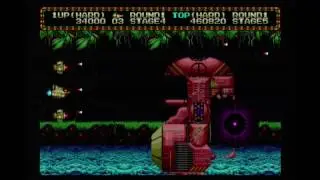 Zero Wing [Mega Drive] All Boss Fight, Tricks, No cheats