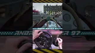 Forza Horizon 4 em Ultrawide, com volante Logitech G920 c&acirc;mbio manual em H, de Maserati 8CTF 1939