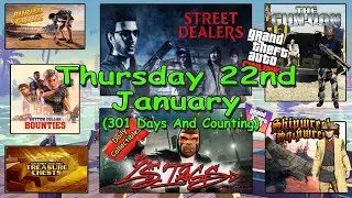 Street Dealers, LS Tags, Gun Van, Shipwreck plus more Locations Thursday 22nd Jan - GTA V Online