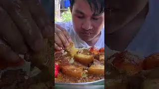 Pork eating show #mukbang #asmr