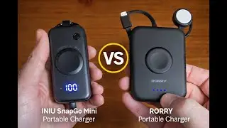 INIU SnapGo Mini против RORRY Charger &ndash; лучший портативный внешний аккумулятор для iPhone и Apple...