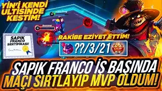 SAPIK FRANCO SERTİFİKASI GARANTİLİ MA&Ccedil;! FRANCOYLA MA&Ccedil;I TAŞIYIP MVP OLDUM! @KittyWR