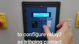 configure relay2 as tripping contact (MK2200L)