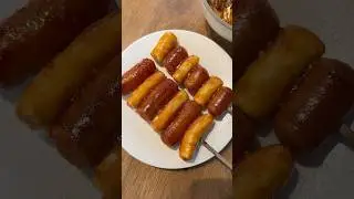 I&rsquo;ll make you sausage & tteok skewers 🍢