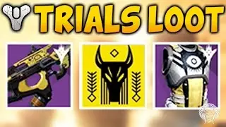 Destiny: TRIALS OF OSIRIS REWARDS! Flawless Run & Lighthouse Chest Loot (The Taken King Year 2)