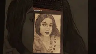 The Art of Expressions! ✏️ Amazing Realistic Girl Sketch #shorts #drawing #art #realistic