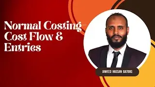 Normal Costing-Cost Flow & Entries in Urdu/Hindi