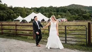 Kelsey + Christian's Full-Length Wedding Video | Hidden River Events in Swannanoa, NC