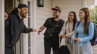 MEU PRIMO CHEGOU EM CASA COM A FAMILIA TODA!