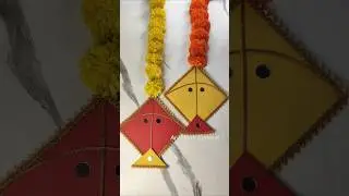 Beautiful DIY Haldi-Kunku Decoration Idea for Makar Sankranti | #shorts #2025 #makarsankranti