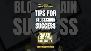 Blockchain Success Tips 4/7 #crypto