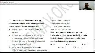 İSG Deneme Sınavı Devamı ve çözümleri Devamı