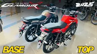 2025 Hero Glamour X125 Base Vs Top Model ✅ Price & Features Difference ❤️ Better Than Honda Hornet? 